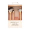 Ecotools - *Precious Metals* – Set mit 3 Bürsten + Schwamm