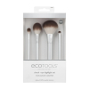 Ecotools - *Precious Metals* – Set mit 4 Pinseln Cheek + Eye Highlight