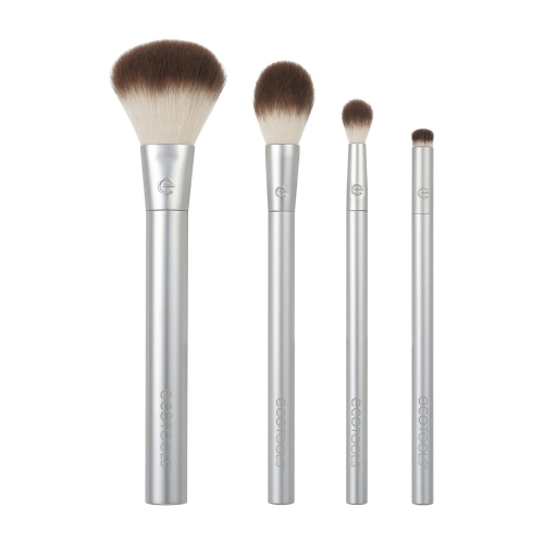 Ecotools - *Precious Metals* – Set mit 4 Pinseln Cheek + Eye Highlight