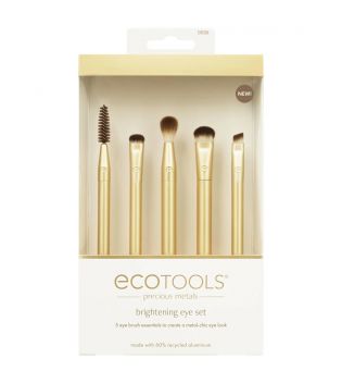 Ecotools - *Precious Metals*  – Set mit 5 Pinseln Brightening Eye