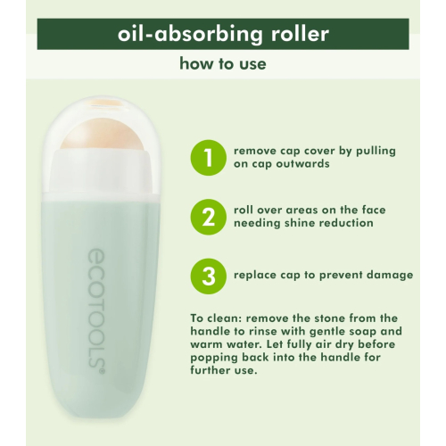 Ecotools – Absorbierender Gesichtsroller Resuable Mattifying Stone
