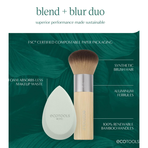 Ecotools – Pinsel- und Schwammset