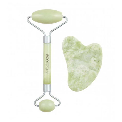 Ecotools - Gesichtsroller und Jade-Gua-Sha-Set