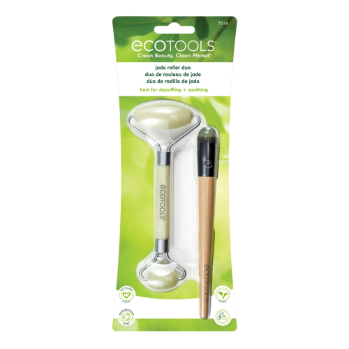 Ecotools – Gesichtsroller und Augenkonturroller-Set Jade