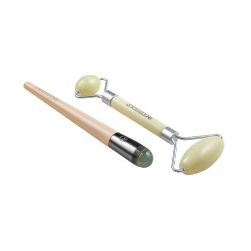 Ecotools – Gesichtsroller und Augenkonturroller-Set Jade
