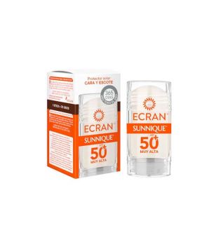 Ecran – *Sunnique* – Sonnenschutzstift für Gesicht und Dekolleté SPF50+
