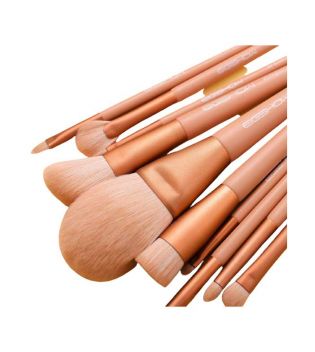 Eigshow - *Morandi Series* - Set 10 Make-up-Pinsel Ready To Roll - Coral