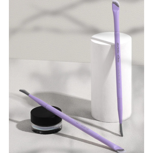 Eigshow - *Purple* - Doppelseitiger Pinsel für Eyeliner und Augenbrauen - D109P