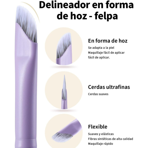 Eigshow - *Purple* - Eyelinerpinsel - E865MP