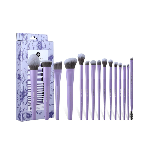 Eigshow - *Purple* - 15-teiliges Make-up-Pinselset
