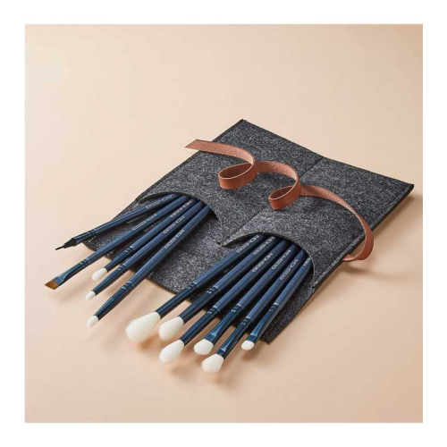 Eigshow - Set 11 Augenpinsel Jade Series - Tourmaline Blue