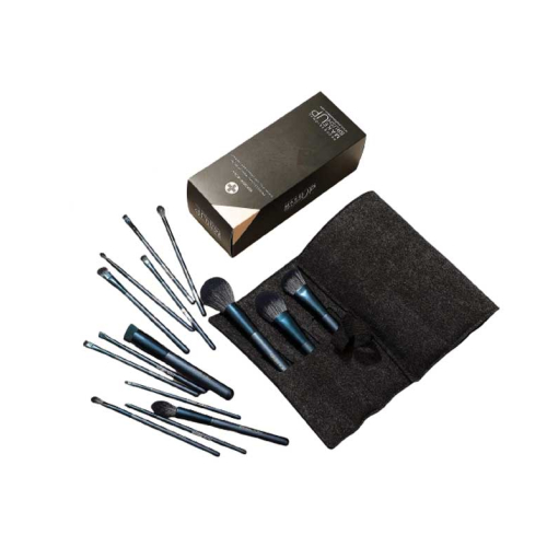 Eigshow - Set 15 Make-up-Pinsel Jade Series - Turmaline Blue