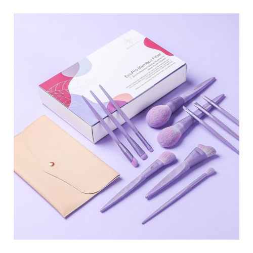 Eigshow - Pinselset (11 Stück) - Ecopro Bamboo - Mist Purple