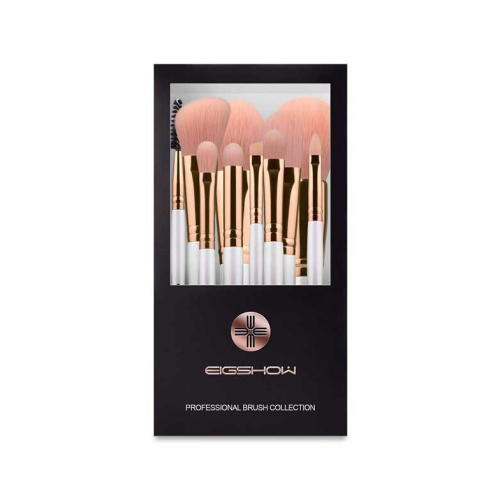Eigshow - *Vegan Series* - Set 10 Nanofaserpinsel - Rose Gold