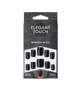 Elegant Touch – Künstliche Nägel Colour Nails - Midnight Black