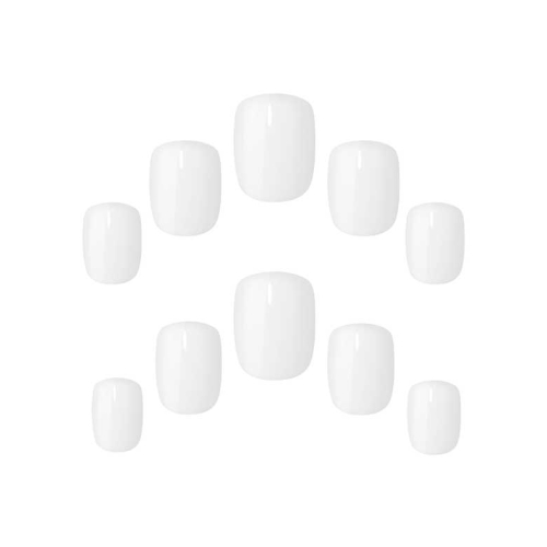 Elegant Touch - Colour Nails Falsche Nägel - Quite White