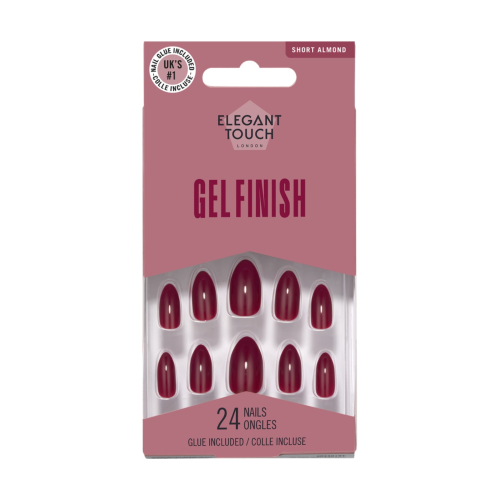 Elegant Touch – Künstliche Nägel Gel Finish - Cherry Pie