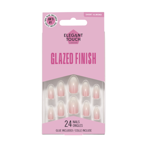Elegant Touch – Künstliche Nägel Glazed Finish - Glaz´D