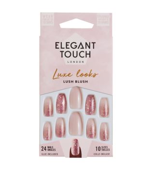 Elegant Touch – Künstliche Nägel Luxe Looks - Lush Blush