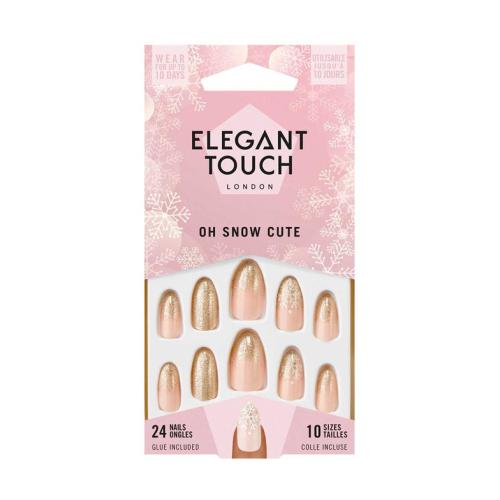 Elegant Touch – Falsche Nägel Luxe Looks - Oh Snow Cute