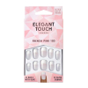Elegant Touch - Natural French Falsche Nägel - 103: Medium Pink