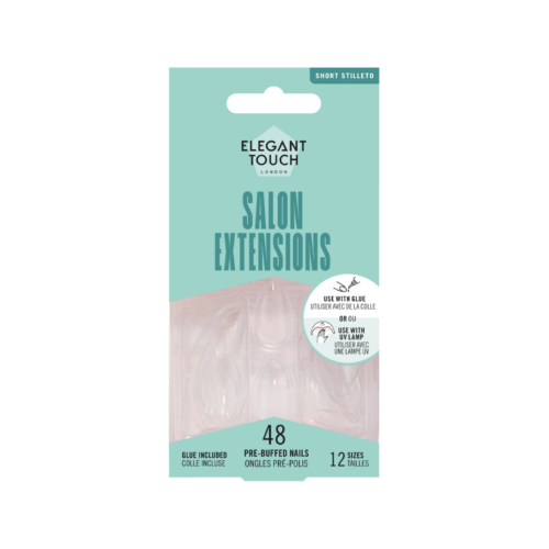 Elegant Touch – Künstliche Nägel Salon Extensions - Short Stilleto