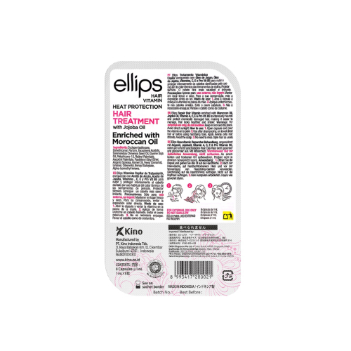 Ellips - Arganöl-Haar-Vitamin-Ampullen - geschädigtes Haar