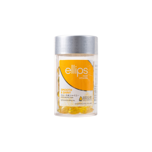 Ellips – Vitamin-Haarampullen mit Arganöl Smooth & Shiny – 50 Stück