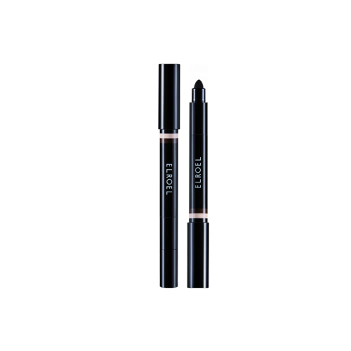 elroel - Lidschattenstift Blanc Double Shadow Stick - 01: Gold-Espresso