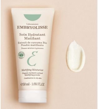 Embryolisse – Mattierende Gesichtscreme für Mischhaut bis fettige Haut mit Kurkuma-Extrakt