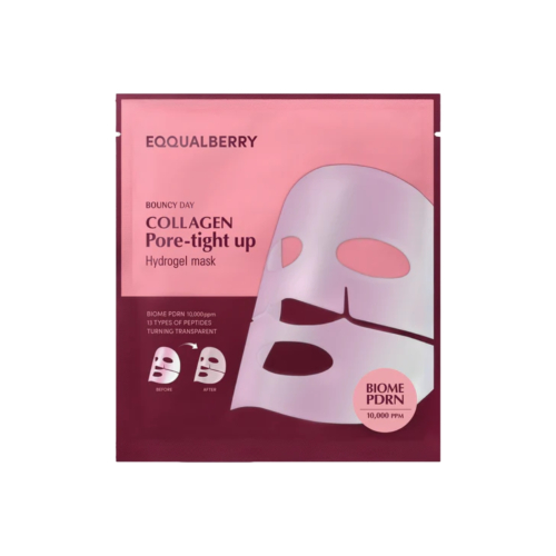 Eqqualberry - Hydrogel-Gesichtsmaske Collagen Pore-tight up