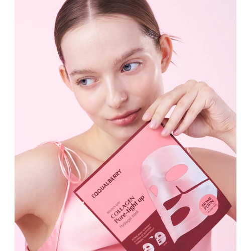 Eqqualberry - Hydrogel-Gesichtsmaske Collagen Pore-tight up