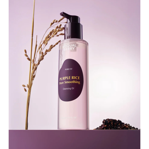 Eqqualberry - *Purple* - Porenverfeinerndes Reinigungsöl Purple Rice