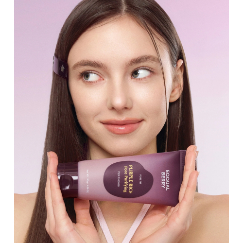 Eqqualberry - *Purple* - Reinigender Gesichtsreiniger Purple Rice