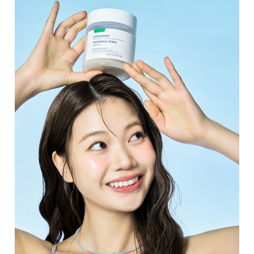 Eqqualberry - *Swimming Pool* - Feuchtigkeitsspendende und beruhigende Toning-Pads - 70 pads