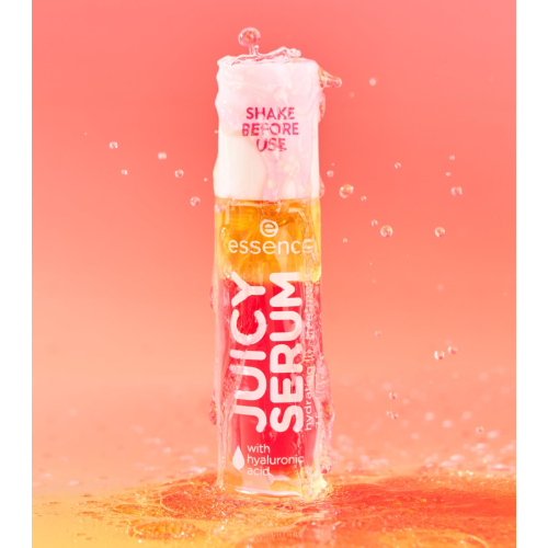 essence - Feuchtigkeitsspendendes Lippenöl Juicy Serum - 01: Raspberry