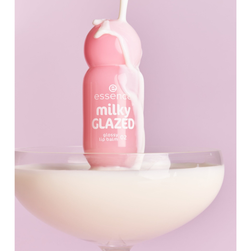 essence - Lippenbalsam Milky Glazed - 02: Strawberry Whip