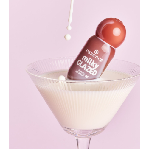 essence - Lippenbalsam Milky Glazed - 05: Latte-tude