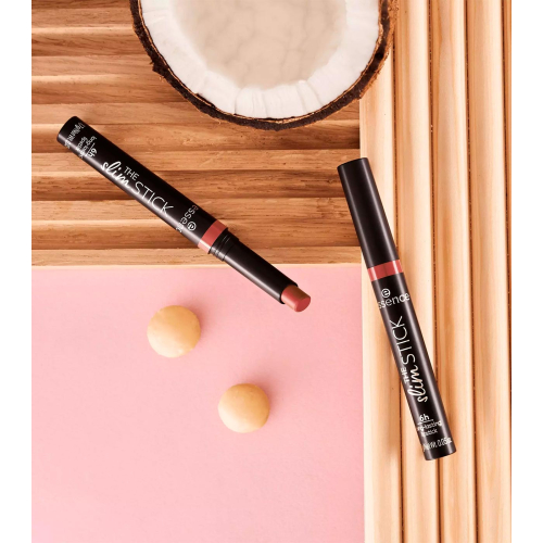 essence – Langanhaltender Lippenstift mit mattem Finish The Slim Stick - 103: Brickroad