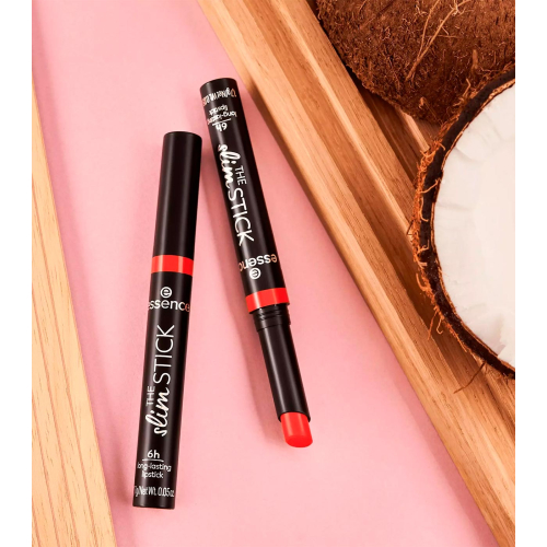 essence – Langanhaltender Lippenstift mit mattem Finish The Slim Stick - 108: Nice Spice