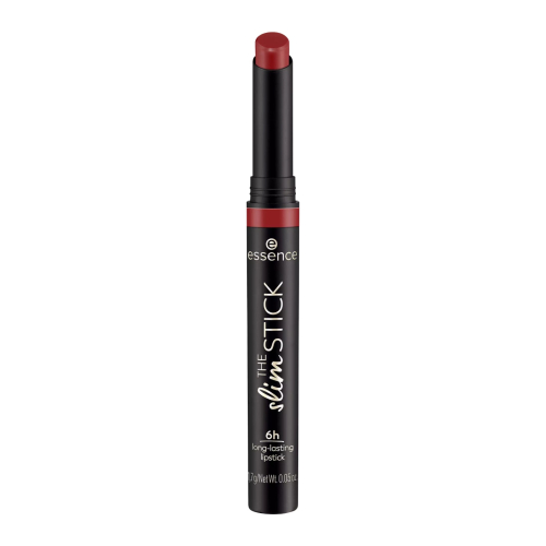 essence – Langanhaltender Lippenstift mit mattem Finish The Slim Stick - 109: Burgundy Bliss
