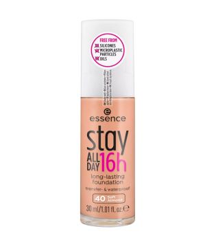 essence - Lang anhaltende Make-up-Basis Stay All Day 16h - 40: Soft Almond