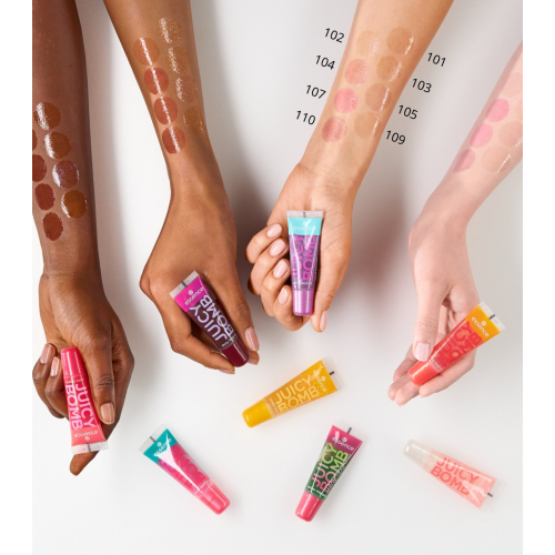essence - Lipgloss Juicy Bomb - 110: Crushed Berry
