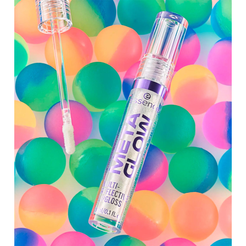 essence – Multireflektierender Lipgloss Meta Glow - 01: Cyber Space