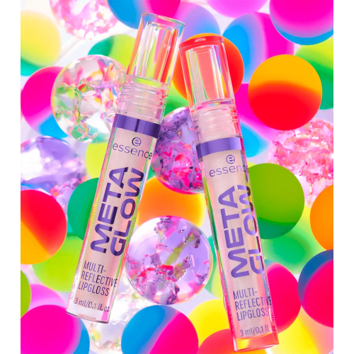 essence – Multireflektierender Lipgloss Meta Glow - 01: Cyber Space