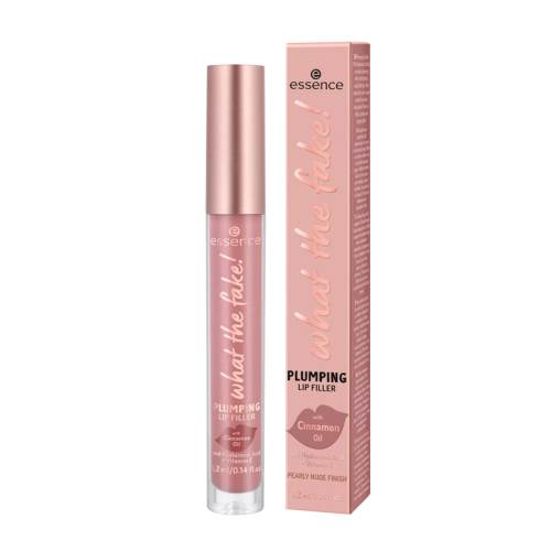 essence - Volumisierender Lipgloss What The Fake! - 02: oh my nude!