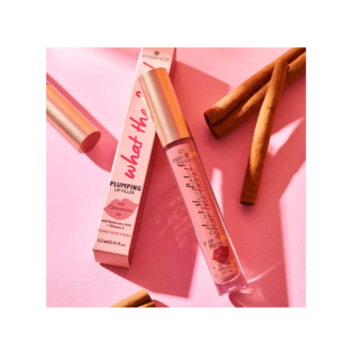 essence - Volumisierender Lipgloss What The Fake! - 02: oh my nude!