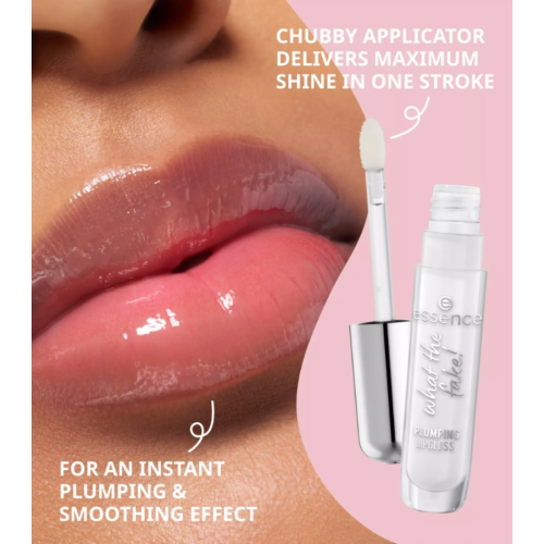 essence - Volumizing Lip Gloss What The Fake! - 100: Sheer Genius
