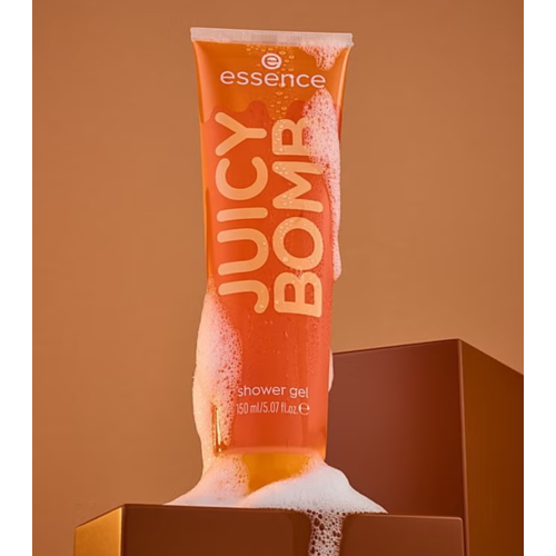 essence - *Caramelted* - Duschgel Juicy Bomb - 01: Caramel Splash!