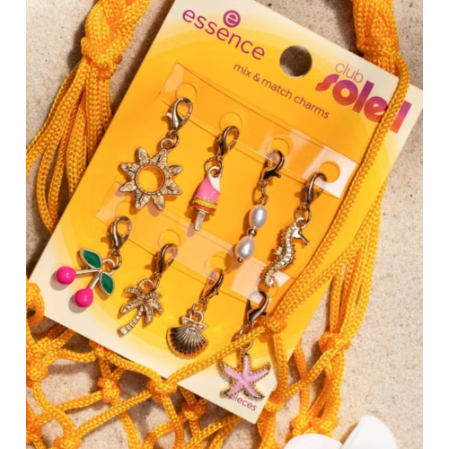 essence - *Club Soleil* - Set mit 8 Charms Mix & Match